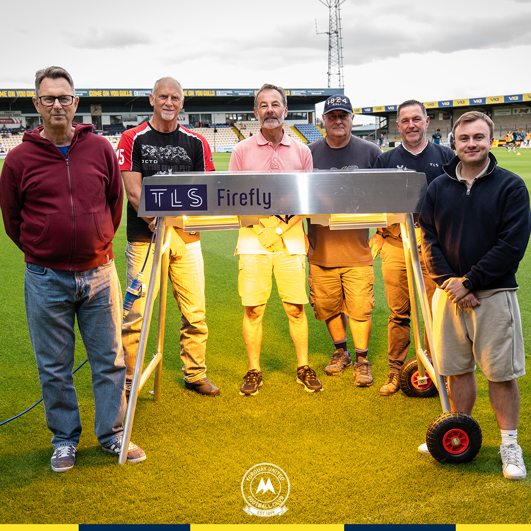 Torquay United FC (@tufc1899) on Twitter photo 💡 Here Come The Grow Lights!
Much-anticipated addition to aid the Plainmoor pitch
➡️ tinyurl.com/pavsx5bf
#tufc <a href="/TlsTurf/">TLS- Turf lighting solutions</a> 💡 Here Come The Grow Lights!
Much-anticipated addition to aid the Plainmoor pitch
➡️ tinyurl.com/pavsx5bf
#tufc <a href="/TlsTurf/">TLS- Turf lighting solutions</a>