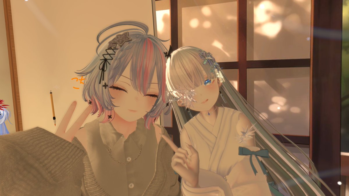 ぺちぺちしてきた