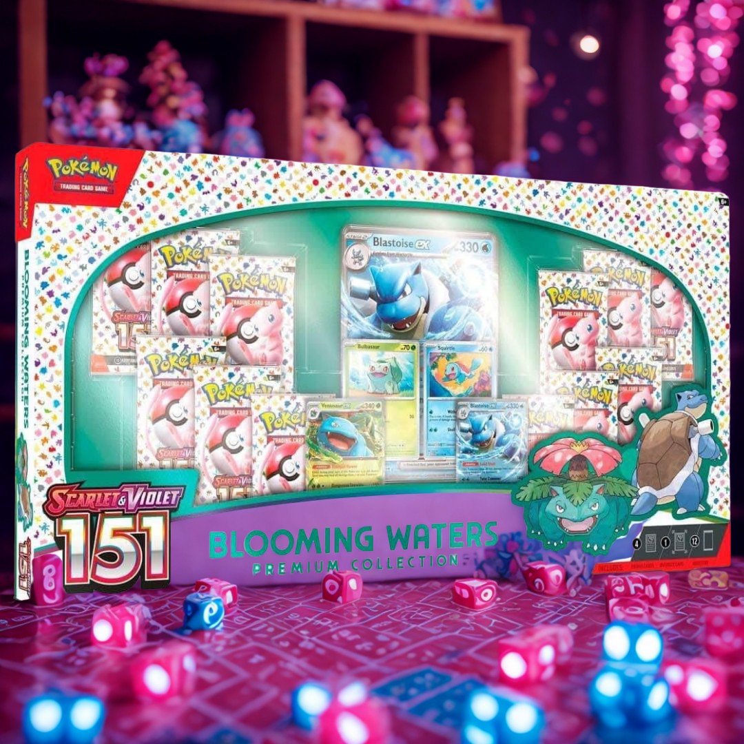 Evolved Gaming (@evolvedxgaming) on Twitter photo 🚨 August Giveaway Alert! 🚨
We’re giving away:
✨ 151 Blooming Waters Premium Collection
💳 $25 Store Credit
To enter:
✅ Follow <a href="/EvolvedxGaming/">Evolved Gaming</a>
🔁 Repost this
📦 Purchases will also give you an additional entry!
Winner announced September 3rd!
📦 US Residents Only 🚨 August Giveaway Alert! 🚨
We’re giving away:
✨ 151 Blooming Waters Premium Collection
💳 $25 Store Credit
To enter:
✅ Follow <a href="/EvolvedxGaming/">Evolved Gaming</a>
🔁 Repost this
📦 Purchases will also give you an additional entry!
Winner announced September 3rd!
📦 US Residents Only
