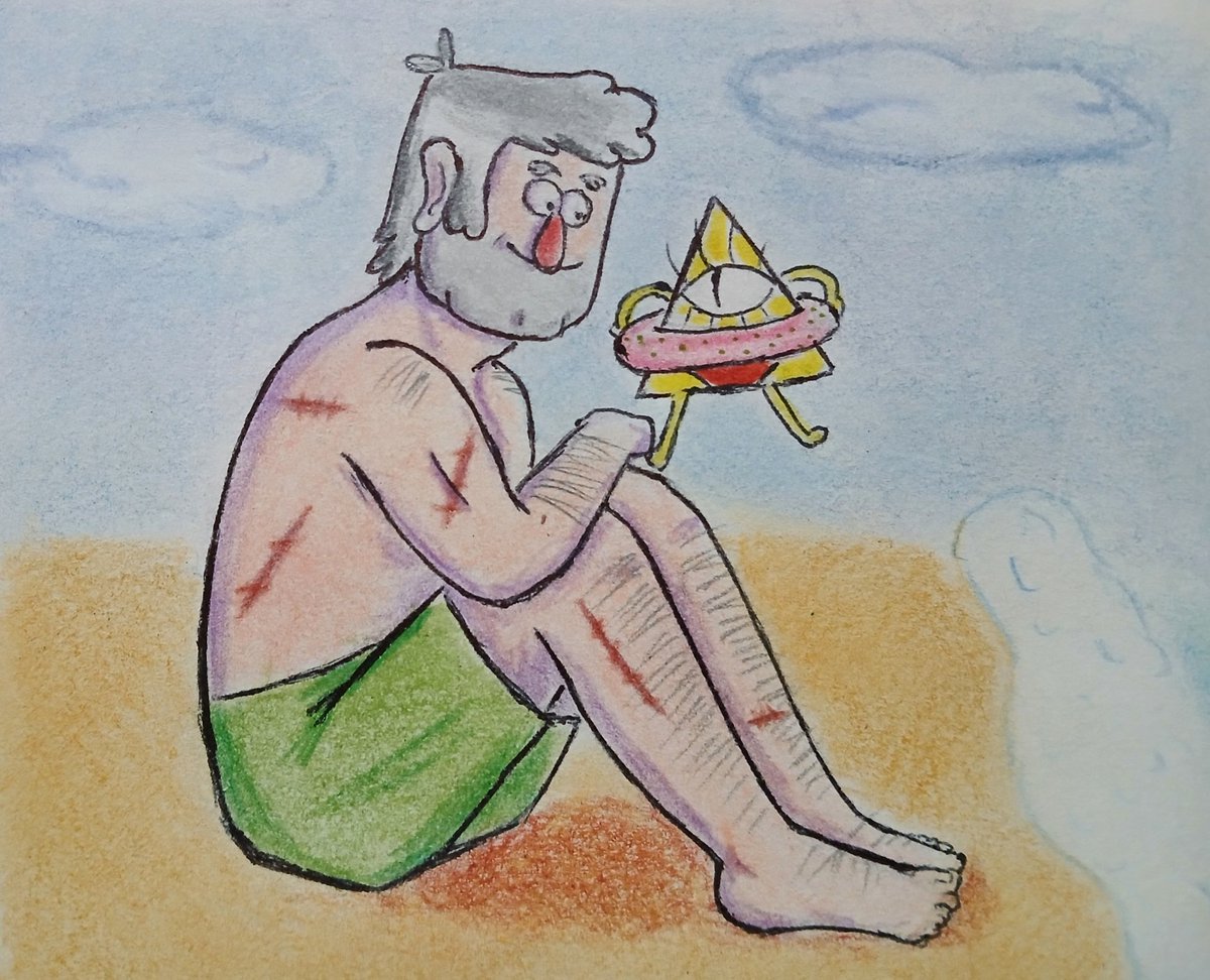 GuajacaMm's tweet photo. Dress Up Ford week Day 4: Swimwear
#GravityFalls #StanfordPines #BillCipher #DressUpFordWeek https://t.co/e5ehx81RDw
