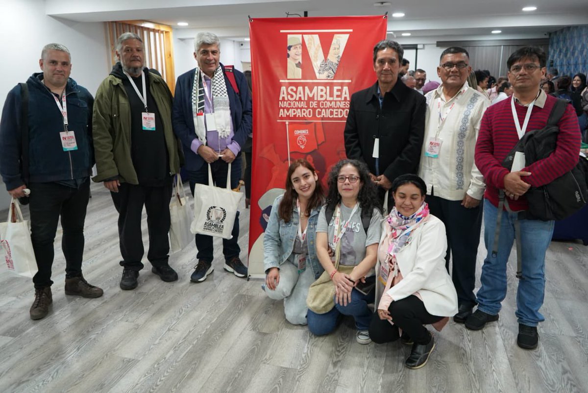 Agradecemos a todos los invitados internacionales y nacionales que nos acompañan en nuestra #4taAsambleaNacional. 

Seguimos trabajando en nuestro segundo día de Asamblea✊🏻✨