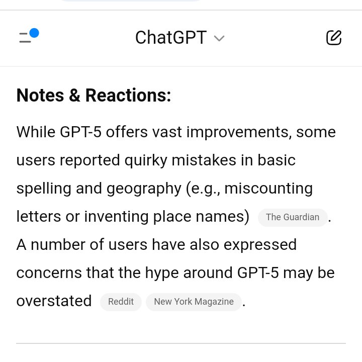 RecrdStoreBGCat's tweet image. GPT-5.0 response to a briew outline and review of itself ✅