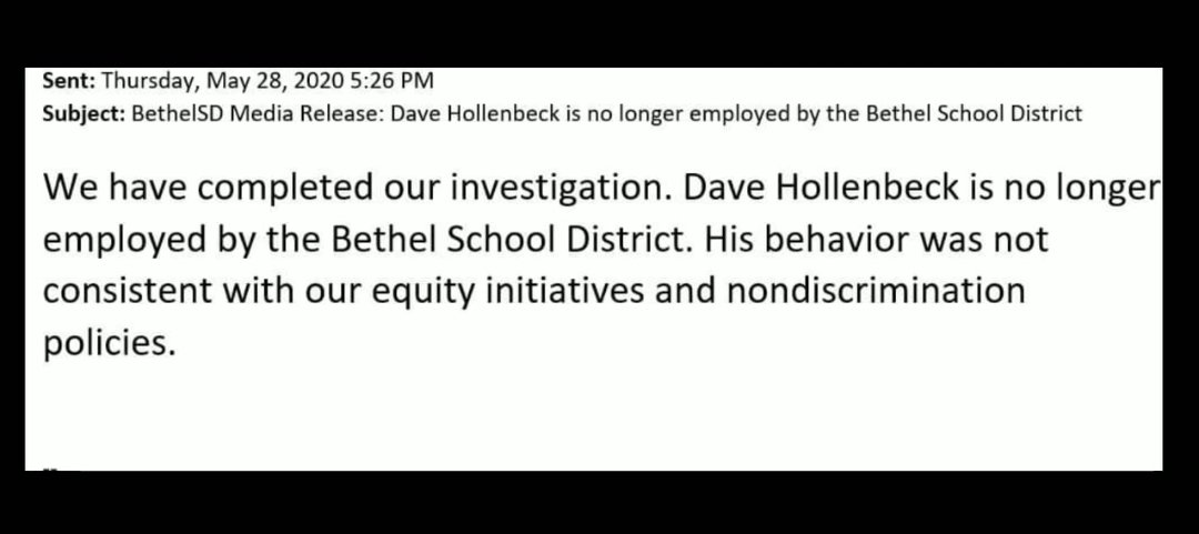 So not only did they book Joey Ryan initially, but Dave Hollenbeck is also set to make an appearance.

As in the Dave Hollenbeck who lost his job with a school in 2020 for posting the image/post below shortly after a certain event took place. These kind of people do not deserve a