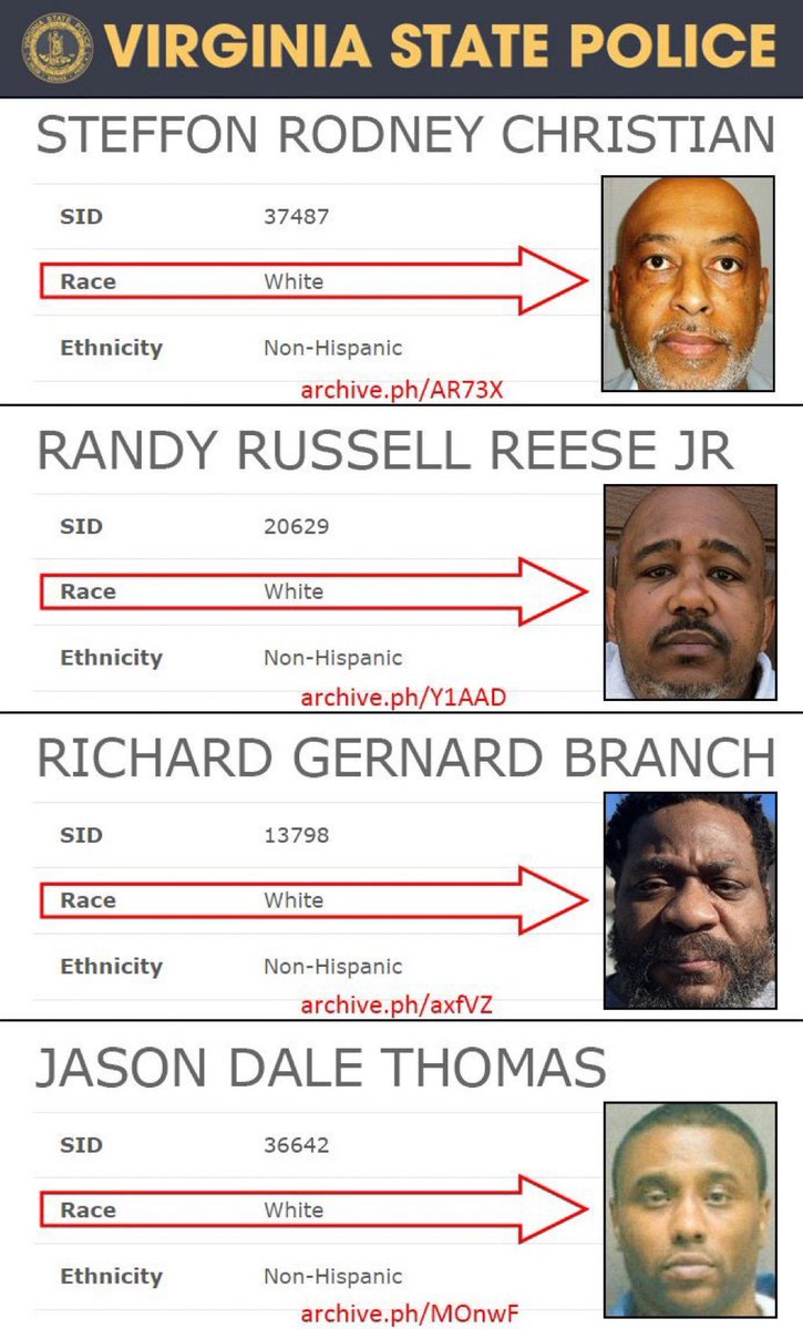 Reno Alvarez 🇺🇸 (@stephen_ingves) on Twitter photo <a href="/Rightanglenews/">Right Angle News Network</a> In areas around the country they are also intentionally classifying those who commit crimes as “white” when they obviously are not. <a href="/Rightanglenews/">Right Angle News Network</a> In areas around the country they are also intentionally classifying those who commit crimes as “white” when they obviously are not.