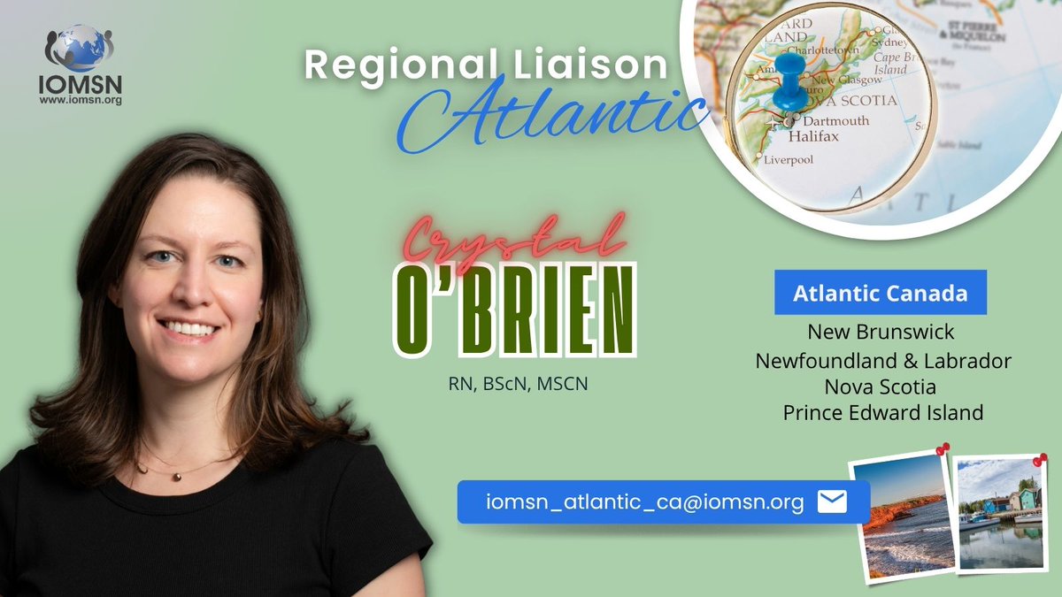 Let’s meet our Regional Liaison for the Atlantic Region of Canada – Crystal O'Brien!

Read more about her:
facebook.com/share/p/1594qp…

#caughtyoucaringiomsn
#msnursesmakehopehappen