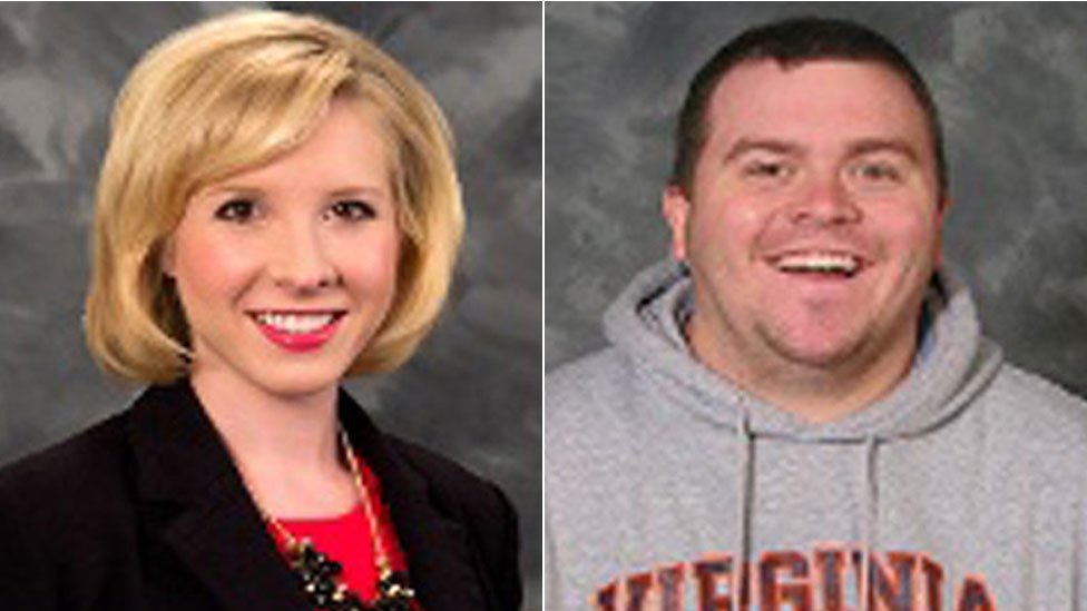 A television reporter and her cameraman, Alison Parker and Adam Ward, are shot dead during a live broadcast in Virginia.

The alleged shooter, Vester Lee Flanagan II, later uploads a video of the murder and commits suicide.
