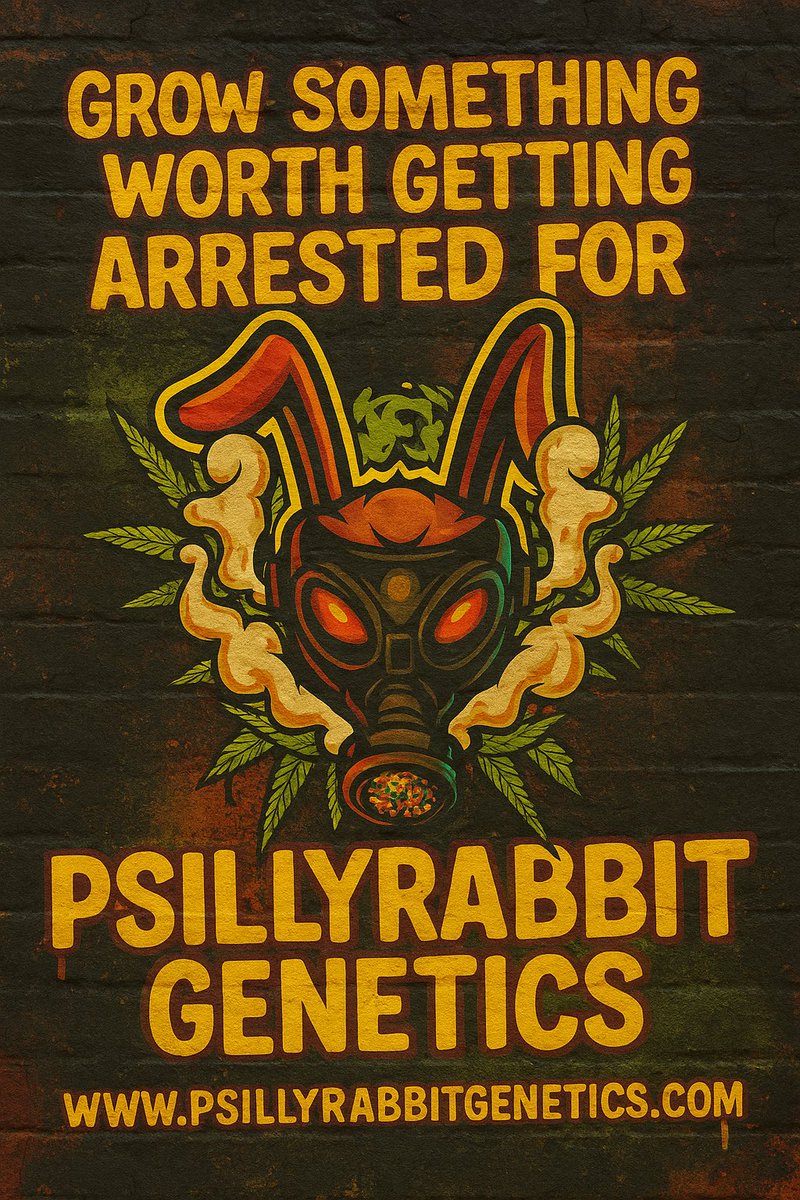 PsillyrabbitG's tweet photo. 🚨 GIVEAWAY TIME 🚨

Two heavy-hitters. One lucky winner.

🔥 10+ct Hofmann’s Haze AUTO-REG
🔥 10+ct Strawberry Lucy AUTO-REG 

Bud so loud they might kick your door in.

This isn’t just a giveaway… it’s contraband in a pretty package.
If you win, you’re basically armed & dangerous. 🔥💀

HOW TO ENTER:
1️⃣ Follow @PsillyRabbitG
2️⃣ Tag 3 partners-in-crime 👀
3️⃣ Repost so the feds know where to look

📦 US Only | 🚫 18+ Only
📅 Winner announced 8.15.2025

💬 Tell us in the comments… which pack are you ripping first??

🔥 Find your next favorite cultivar at https://t.co/Y9OOW5O8mL 

Grow something worth getting arrested for 🔥
