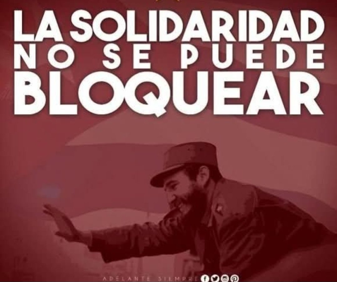 #FidelPorSiempre: “El mundo ha sido solidario con #Cuba y por eso Cuba se siente cada día más y más solidaria con todos los pueblos del mundo". #SanctiSpíritusEnMarcha