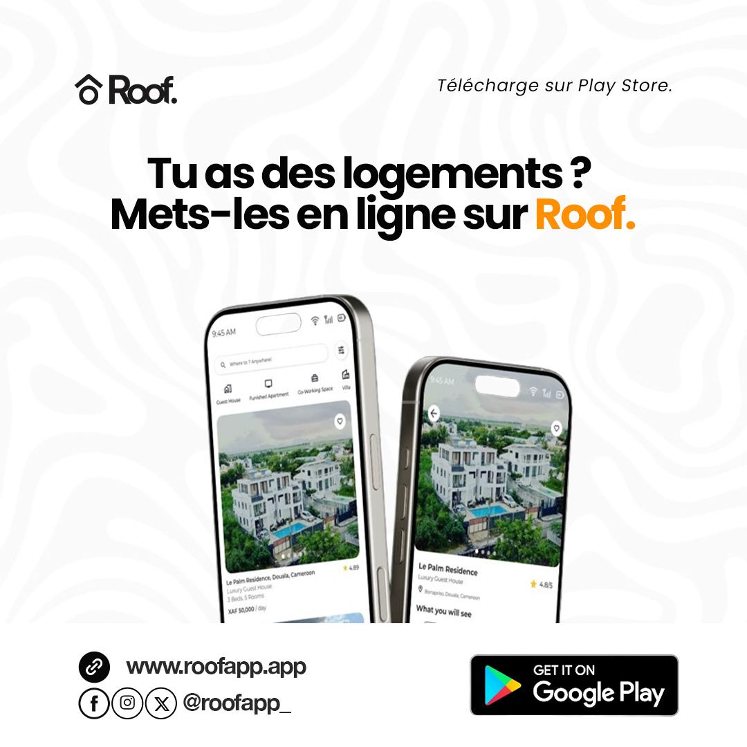 roofapp_'s tweet image. Rendons la recherche de maison simple et sans stress en #Afrique.
Let’s make house hunting stress-free with #Roof. 🚀
#TechInnovation #hostonroof #publiezsurroof #rentals #PropTechAfrica
@africatechie @yemargent 
#hostonroof
#publiezsurroof