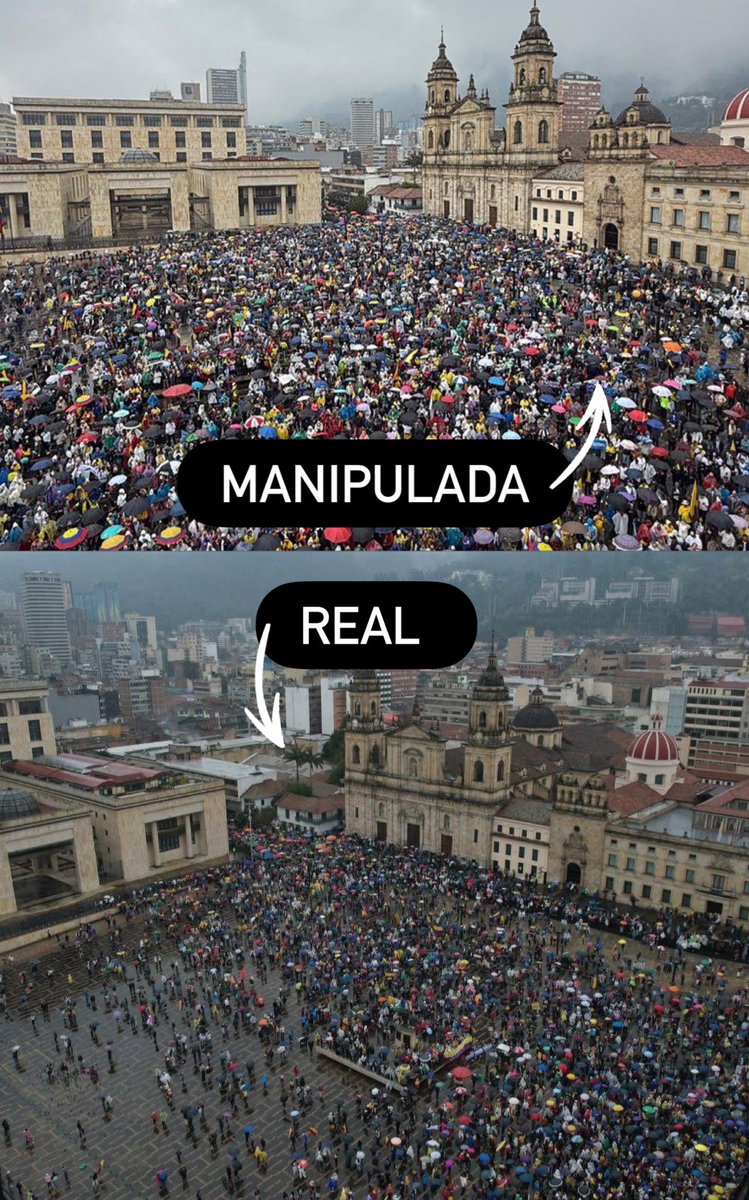 Sobre la marcha de ayer:

➡️En Colombia sí se puede protestar libremente. Incluso en contra de una decisión judicial ¿de qué dictadura hablan?

➡️Manipular imágenes para inflar la asistencia es engañar a la gente.

➡️Nada tiene de valiente marchar en defensa de un condenado. Es