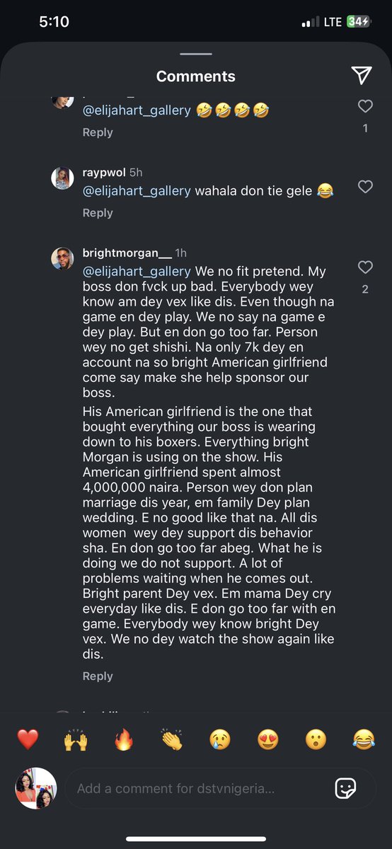 Shugharbeautye's tweet image. What is going on with bright and his team ? 
Why is his handler saying this ?
I had to even check if itz from his real account 
I think is why they haven’t posted anything on his page since yesterday 

#BBNaija 
#BBNaija10