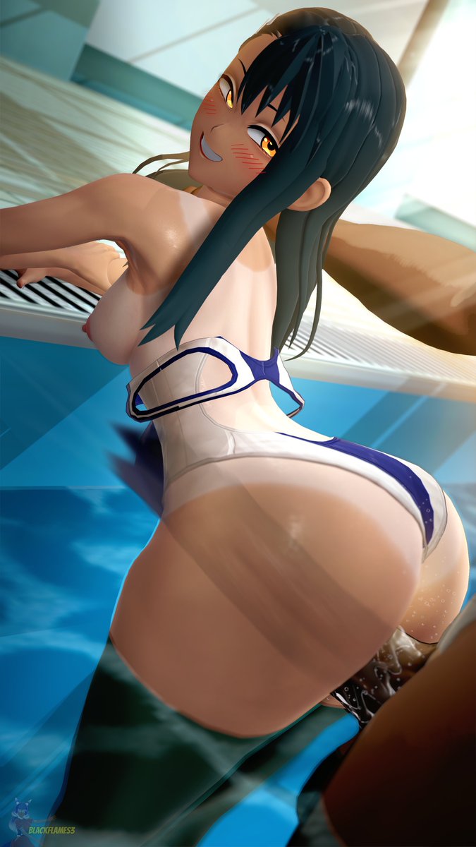 Nagatoro swimming strokes~🩱🍆