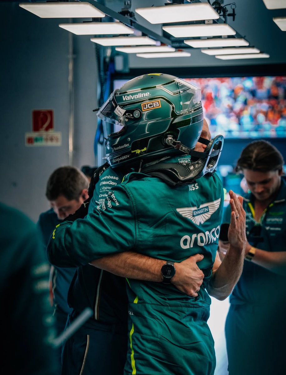 a middle aged man holding lance’s waist? fork found in kitchen.