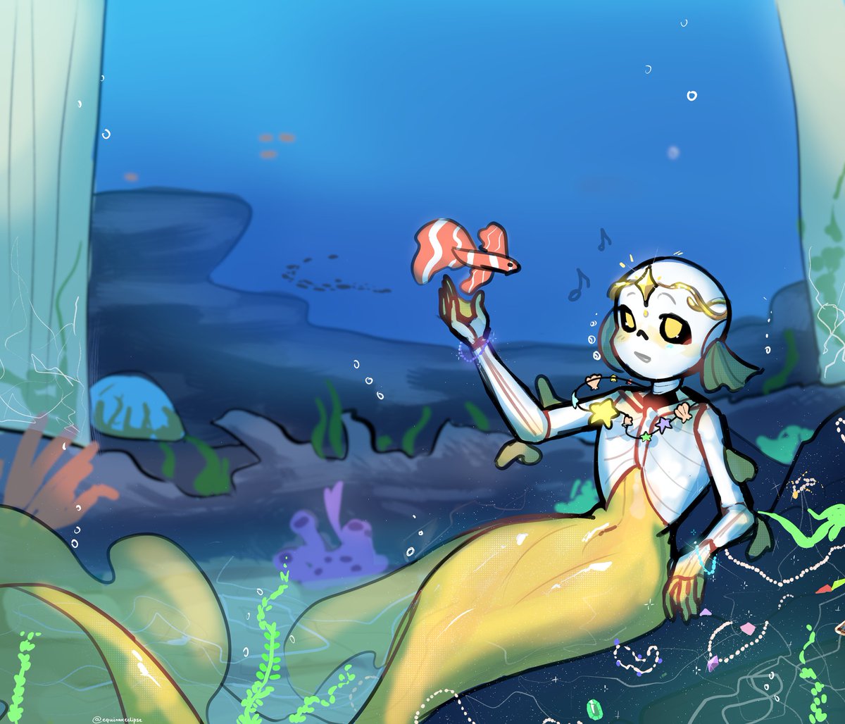 Mermaid in a sea

#dreamsans
