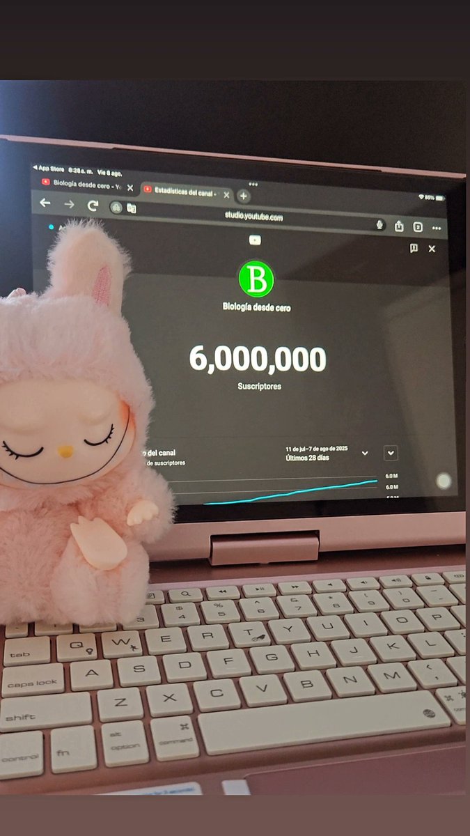 Acabamos de llegar a los 6 Millones de seguidores en YouTube 😱 🥳💚 nada de esto sería posible sin su apoyo.
Muchas gracias por sus comentarios, por las preguntas y por la confianza 🫂 (próxima meta los 7 millones 💪)
PD. Me prestaron el "setup" 😅🤣

🗿💚 Fin