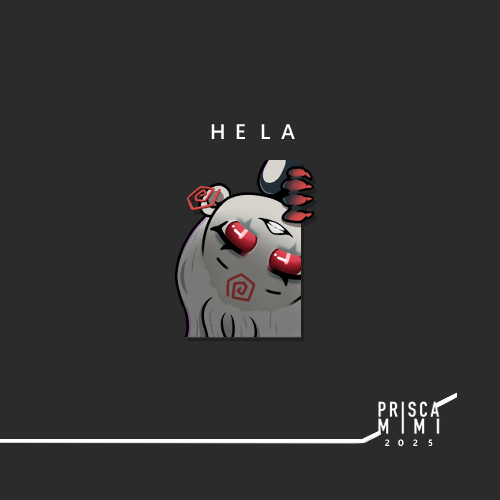 priscamimiart's tweet photo. Hi 🦇

#MarvelRivalsfanart #HELA #emotes https://t.co/xxh4tjapt4