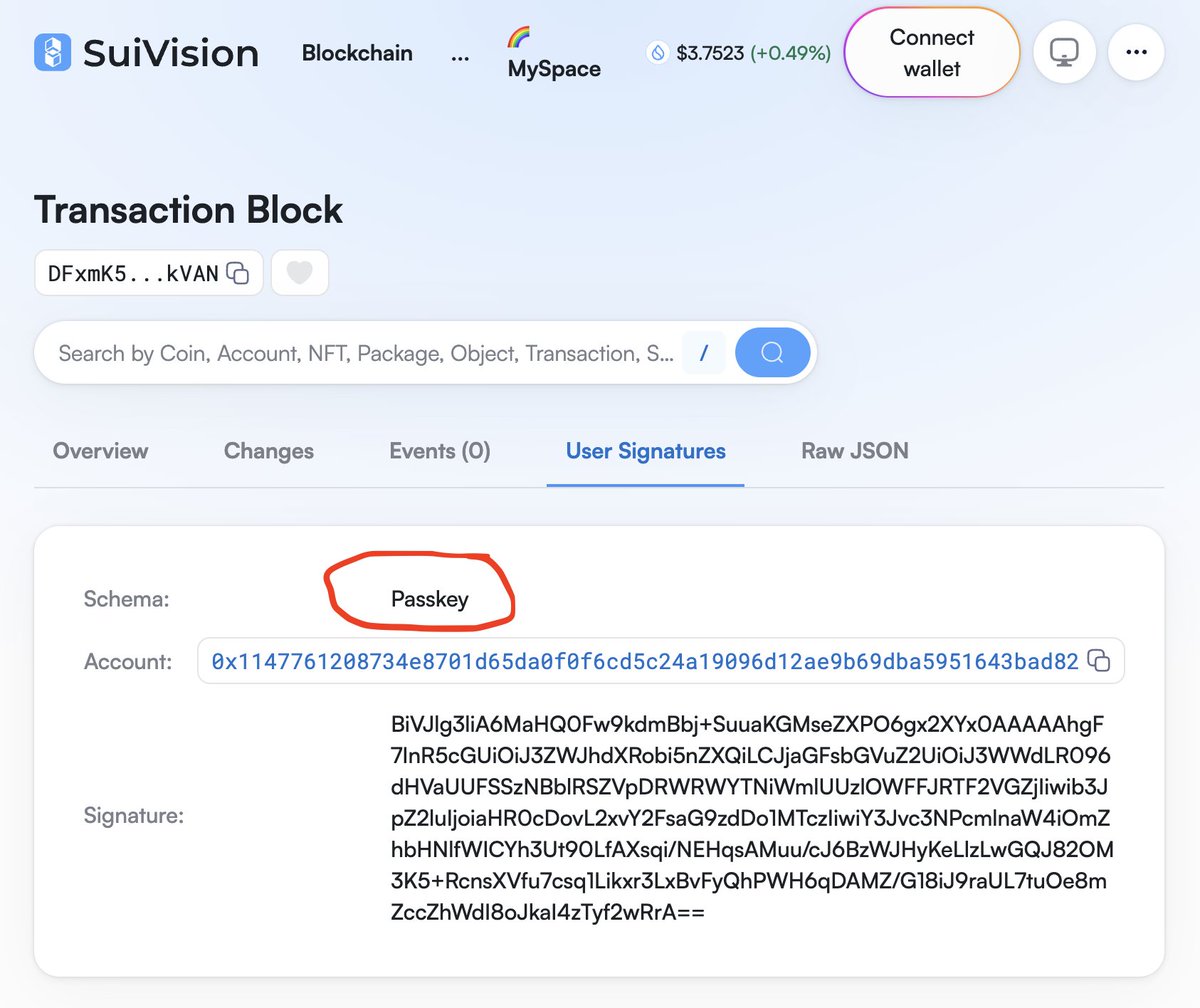 kostascrypto's tweet photo. Face Login PassKey transactions already flow to Sui
https://t.co/BjJdesHliB https://t.co/6EpVW4eJ28