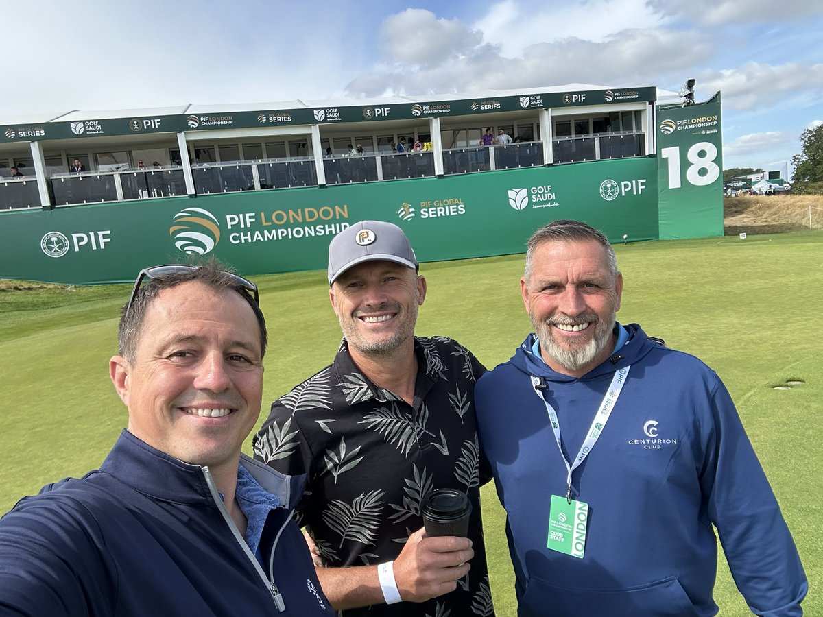 Great day at the golf with <a href="/turfcare1/">Daniel Jones</a> the course at <a href="/CenturionClub/">Centurion Club</a> is in top condition as always <a href="/garlyland/">Andrew Garland</a>