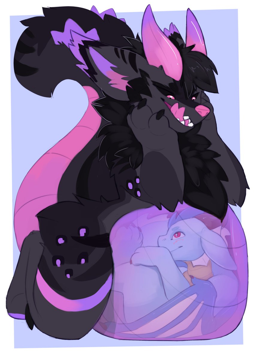 Ya know what day it is ~
It's the day where preds get to fill their bellies and hoard their friends close~ or being hoarded close to a friend ~
Happy Vore Day folks!