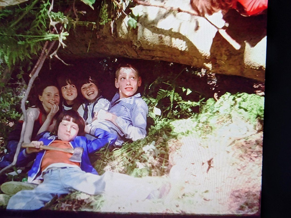 Jim Bright, Cathy McMahon, Catherine Gaston, Margaret Murray and Frankie McMahon in Colin Glen in the late 1970's.