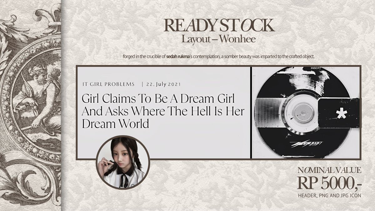 Help rt/repost? Thank you!

Ready-to-go layout - Minju and Wonhee ILLIT priced at RP 5,000,-/each includes png and jpg icon. Don’t hesitate to knock my dm if you’re interested.

#zonauang #zonajajan