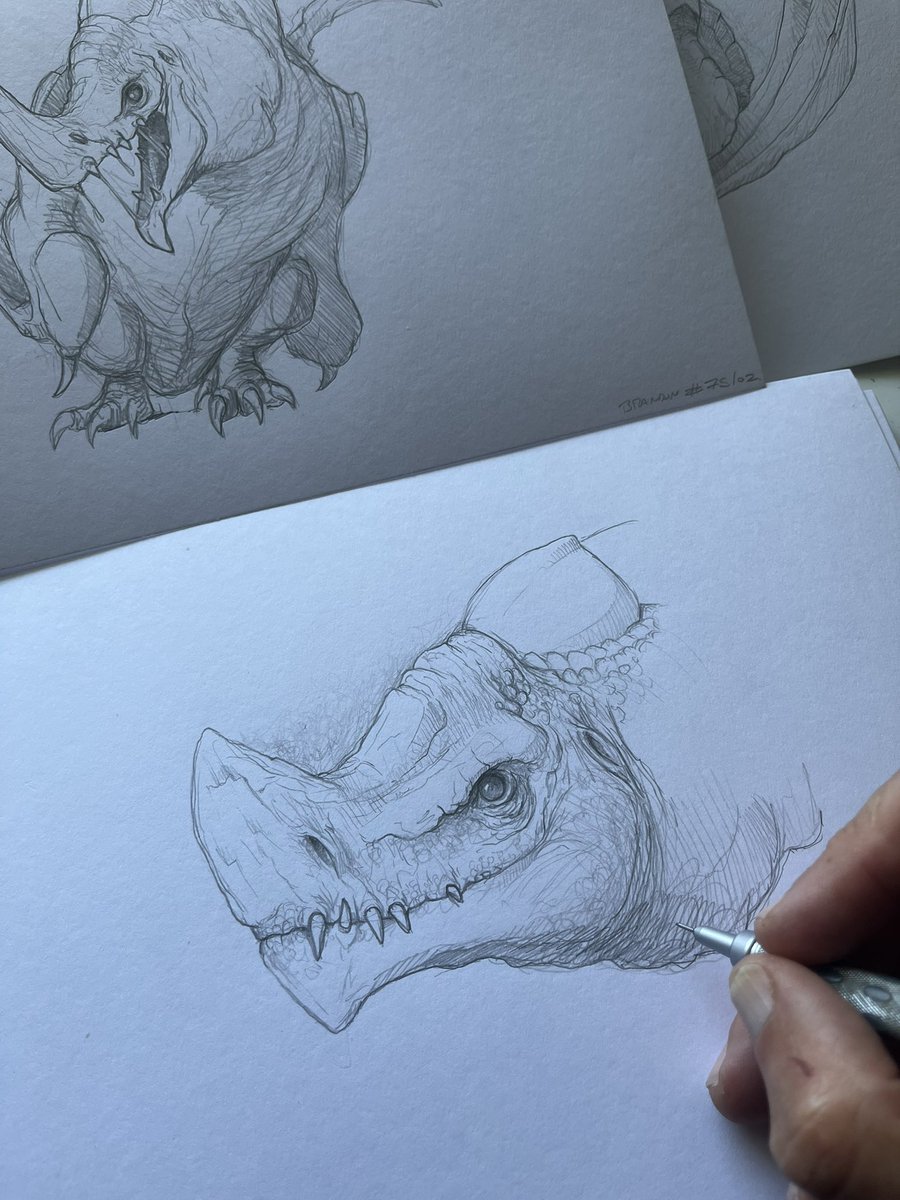 Doodlez of dragonz…