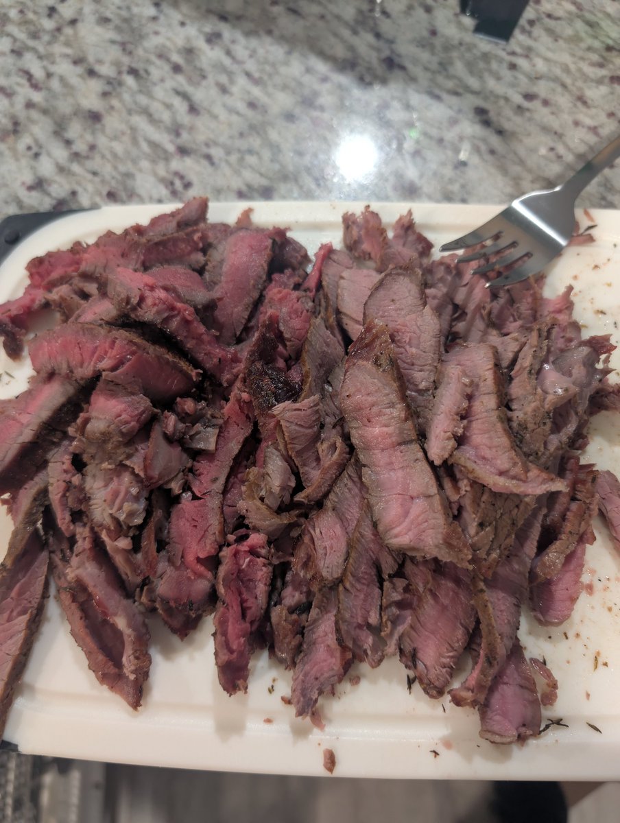 Made roast beef for sandwiches.