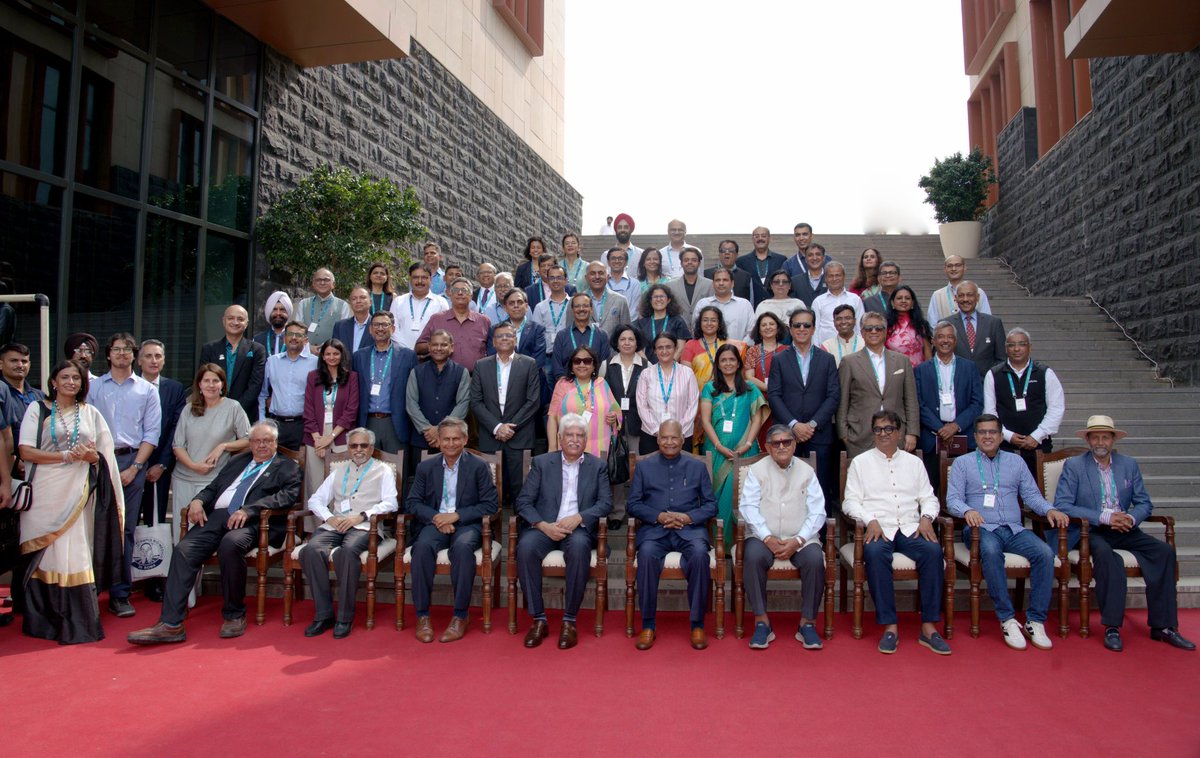 Ram Nath Kovind (@ramnathkovind) on Twitter photo Inaugurated the Bharti Academic Building at <a href="/PlakshaUniv/">Plaksha University</a>, Mohali, today. A shining example of collective vision—built by 100+ global leaders in technology, business & academia.
I am confident that Plaksha will nurture talent to steer India’s rise in the 21st century.
My best Inaugurated the Bharti Academic Building at <a href="/PlakshaUniv/">Plaksha University</a>, Mohali, today. A shining example of collective vision—built by 100+ global leaders in technology, business & academia.
I am confident that Plaksha will nurture talent to steer India’s rise in the 21st century.
My best