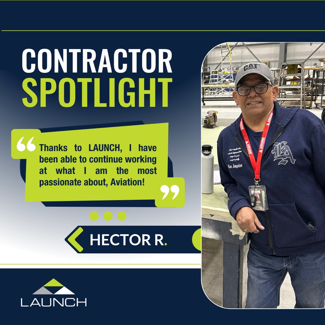 LAUNCHTWS's tweet photo. Today we’d like to spotlight another committed, hard-working individual. Thank you for all you do, Hector!
#GoWithLAUNCH #weleadwepartnerwecare #employeespotlight #employment #employeerecognition #staffing #contracttodirect #manufacturing #distrubution #industrial https://t.co/YemIt3LriY