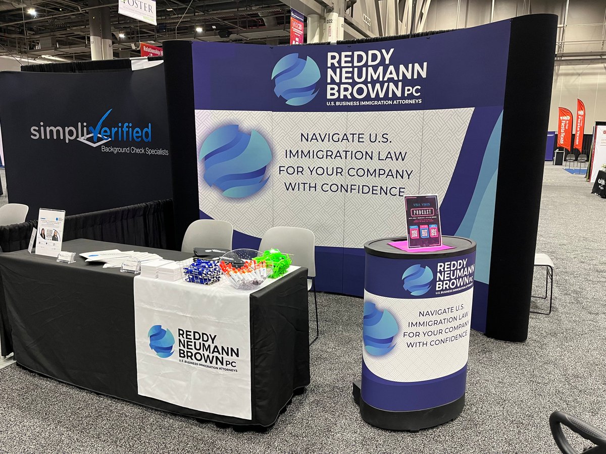 Reddy Neumann Brown PC was honored with the opportunity to exhibit at this years HR Houston Gulf Coast Symposium. Here we had the chance to meet many HR professionals and connect with many people. We hope to see everyone again next year and have more Tide pens!
#HRHouston #HR