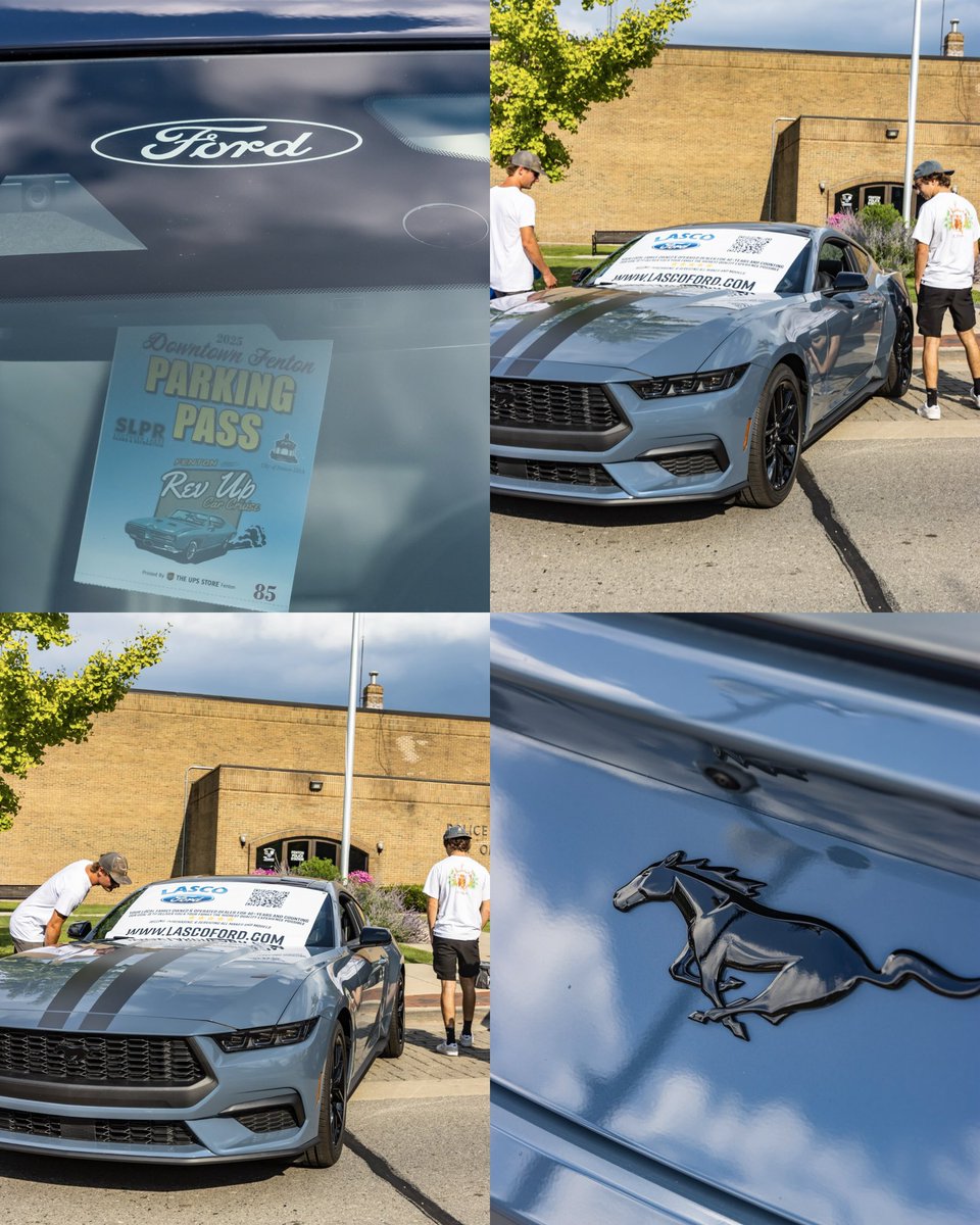 LascoFord's tweet photo. Had a blast at the Fenton Rev Up Car Show last night! Loved showing off our ride and spotting some awesome Fords. Community vibes are everything!💙🚙 #ford #carshow #fordfamily https://t.co/piFaEVit3A