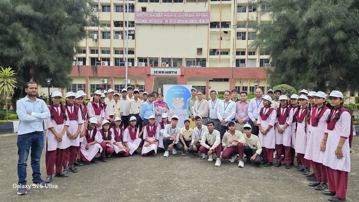 ICMR-NIRTH (@nirth_jabalpur) on Twitter photo #ShineAtICMR sparkled <a href="/NIRTH_Jabalpur/">ICMR-NIRTH</a>. Students from 4 schools spent one day as a Scientist, listened to the inspiring message of DG ICMR, admired contributions of ICMR in health research, returned with fond memories.
#ViksitBharat
#OneDayAsAScientist
#ICMRForTomorrow #ShineAtICMR sparkled <a href="/NIRTH_Jabalpur/">ICMR-NIRTH</a>. Students from 4 schools spent one day as a Scientist, listened to the inspiring message of DG ICMR, admired contributions of ICMR in health research, returned with fond memories.
#ViksitBharat
#OneDayAsAScientist
#ICMRForTomorrow