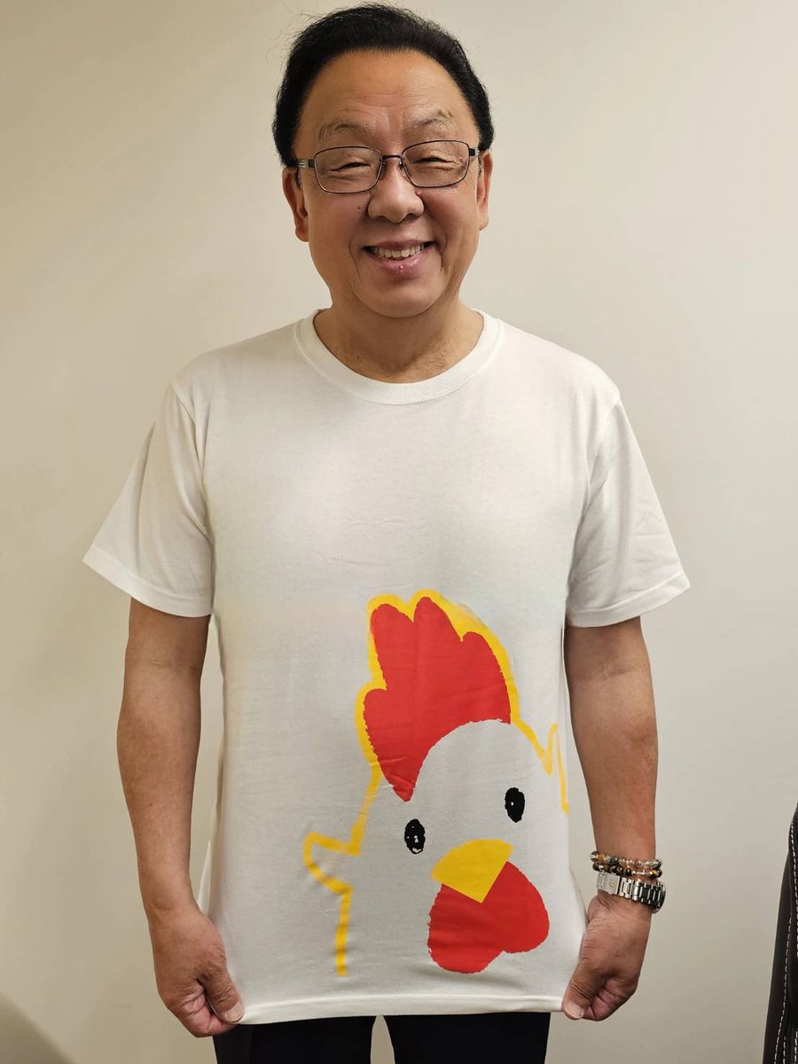 LAWSONさんから新しいTシャツが8月12日発売されます！ からあげくんと