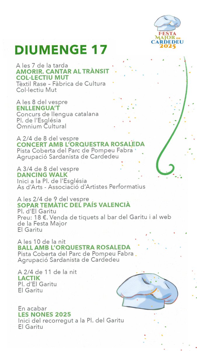 Festa Major de Cardedeu tweet media