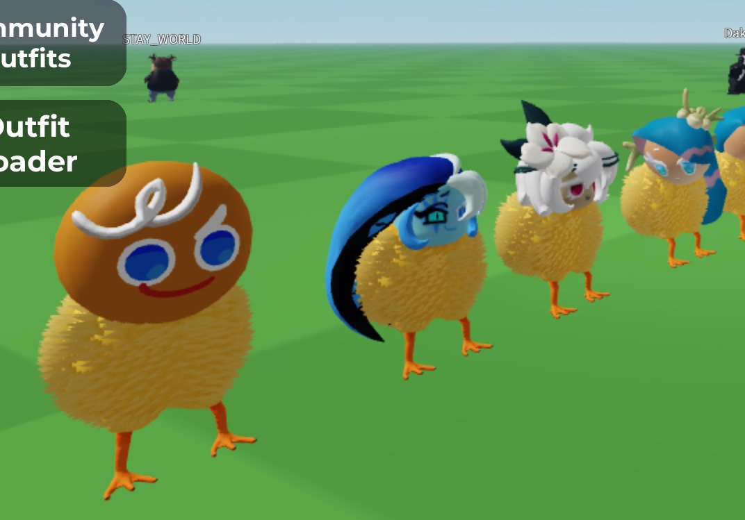 PastelixOFC's tweet photo. Guys, ginger bald, Milky Way, sea fairy and 4 more as chickens https://t.co/9oGYASa9wG