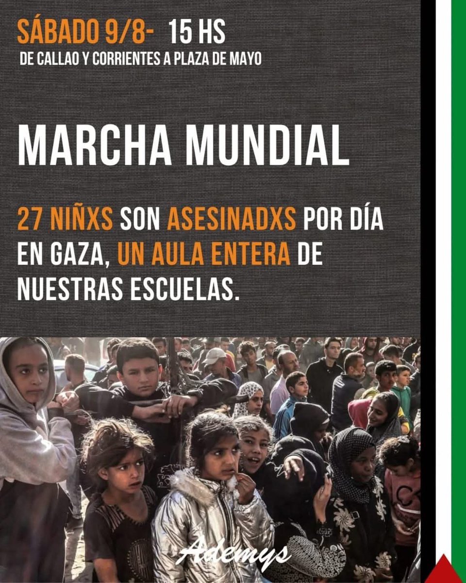 Alto al genocidio en #Palestina