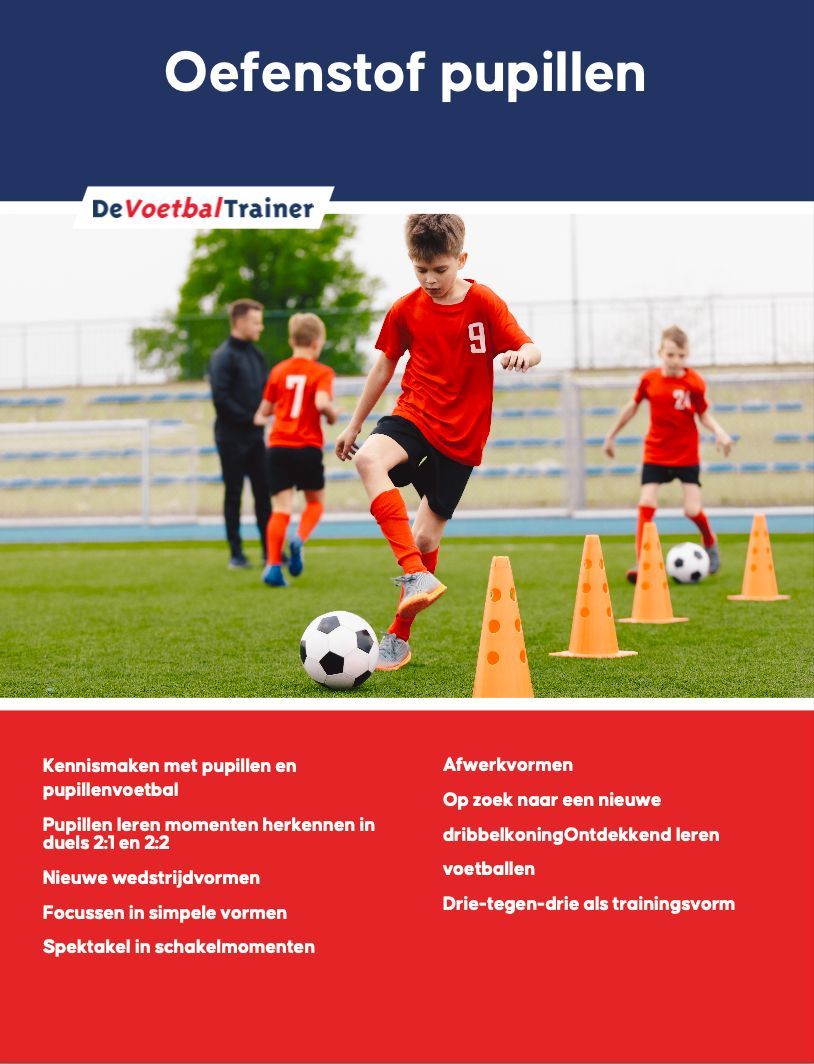 ⚽ E-book: Oefenstof pupillen
✅ Achtergrondinformatie én concrete oefenstof
👉 Volop inspiratie om maanden vooruit te kunnen
buff.ly/bJOguOv