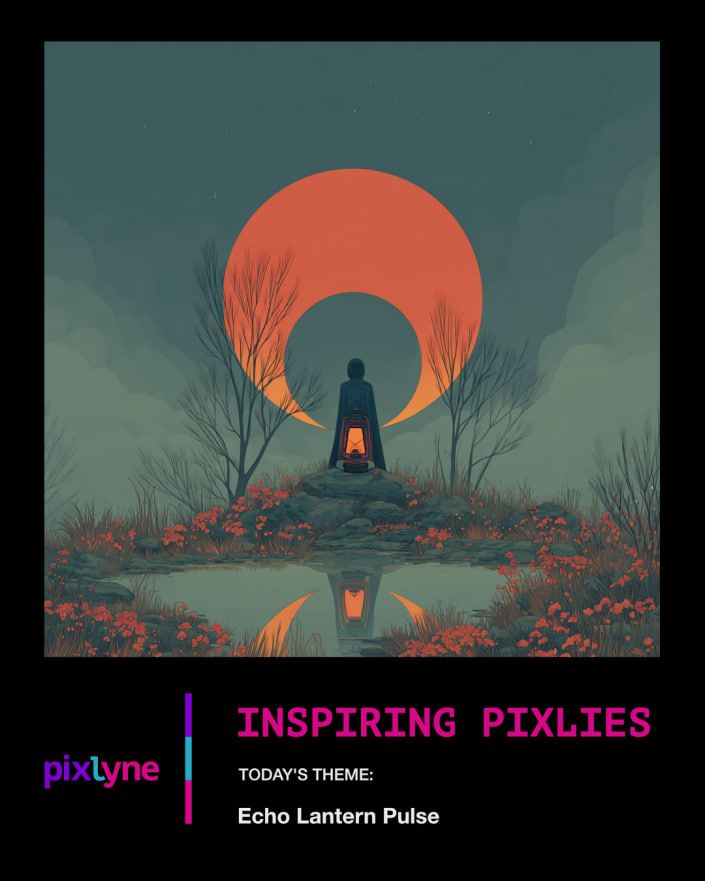 ✨INSPIRING PIXLIES✨ 🏮Echo Lantern Pulse🏮

It flickers, it hums—
a heartbeat echo carried in light.
What calls out from the dark may be your own rhythm returning.

Let your pulse illuminate the way 🏮✨🎨
#inspiringpixlies #wearepixlyne #pixlyne #artcommunity #aiartcommunity