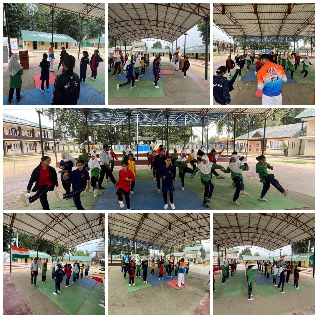 🥋 Martial Arts Training for Girls was conducted at MSAGS on 08 Aug 2025 under the supervision of a certified instructor. 
The session aimed to empower girls through self-defense, fitness &amp; discipline—building strength,confidence &amp; community ties.
#GirlPower #MartialArts #MSAGS #