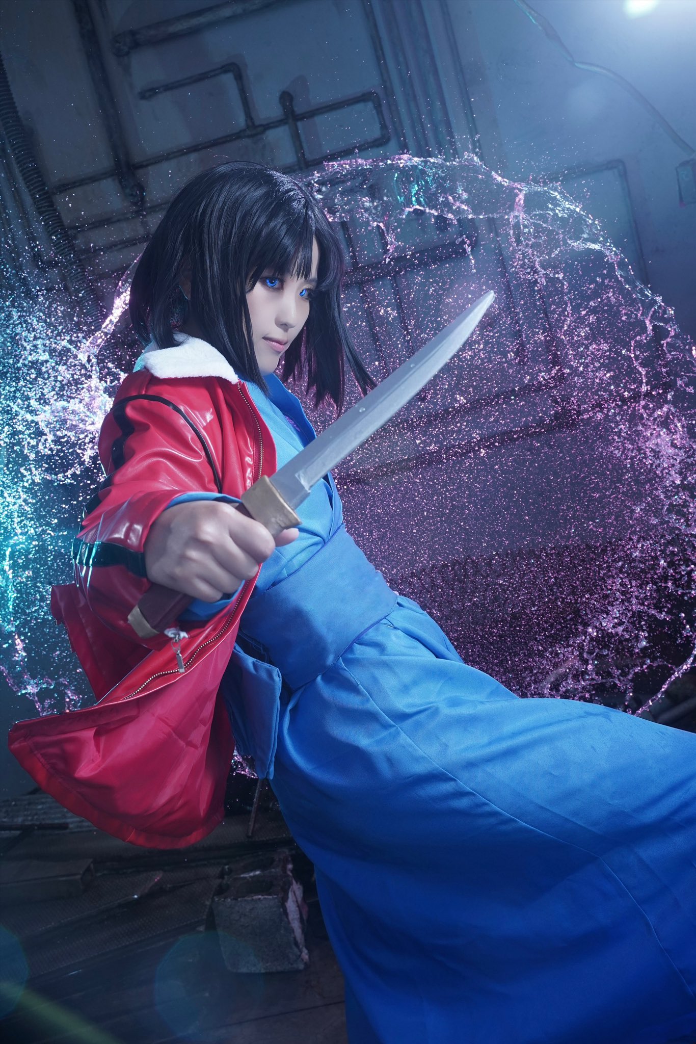 「空の境界」両儀式コスプレM 両儀式（りょうぎしき） 着物 コスプレ衣装 『空の境界（からの