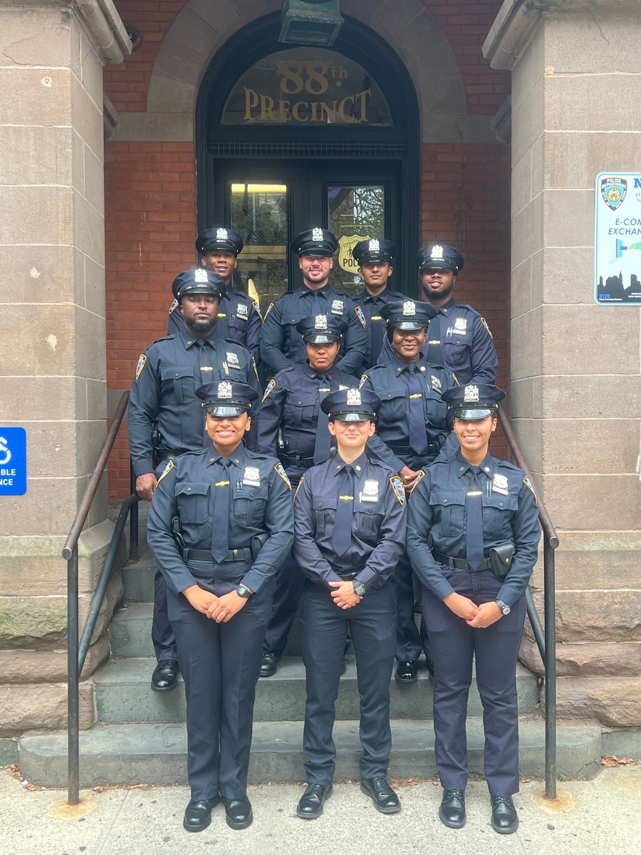 Join us in welcoming the newest members of New York’s Finest to the 88th Precinct! 🚓 Fresh from the academy, they’re ready to serve Clinton Hill–Fort Greene with dedication, passion, and pride.