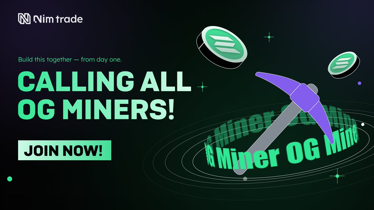 Dear early miners, our Miner Verification Page is now live! 

You can now verify your old wallets, and once verified, you'll be able to see your remaining token balance.  Thank you for being with us on this journey. 

Let’s keep pushing forward together!