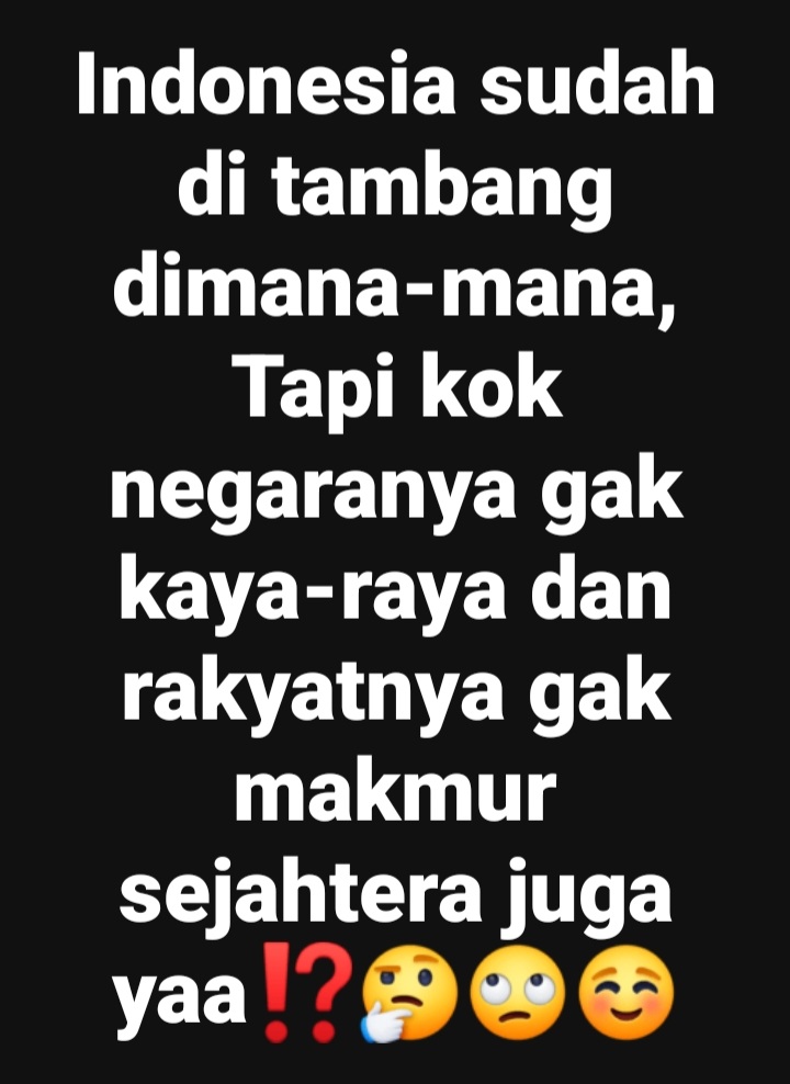 Asuka (@asuka49043105) on Twitter photo x.com/Lembayung071/sโฆ
<a href="/jokowi/">Joko Widodo</a> juga pengangguran....๐คฃ
Bedanya dia tinggal nikmati hasil ngeruk kekayaan Bangsa selama 10 tahun
Kalau Rismon GK ada kemampuan untuk itu...๐คฃ x.com/Lembayung071/sโฆ
<a href="/jokowi/">Joko Widodo</a> juga pengangguran....๐คฃ
Bedanya dia tinggal nikmati hasil ngeruk kekayaan Bangsa selama 10 tahun
Kalau Rismon GK ada kemampuan untuk itu...๐คฃ