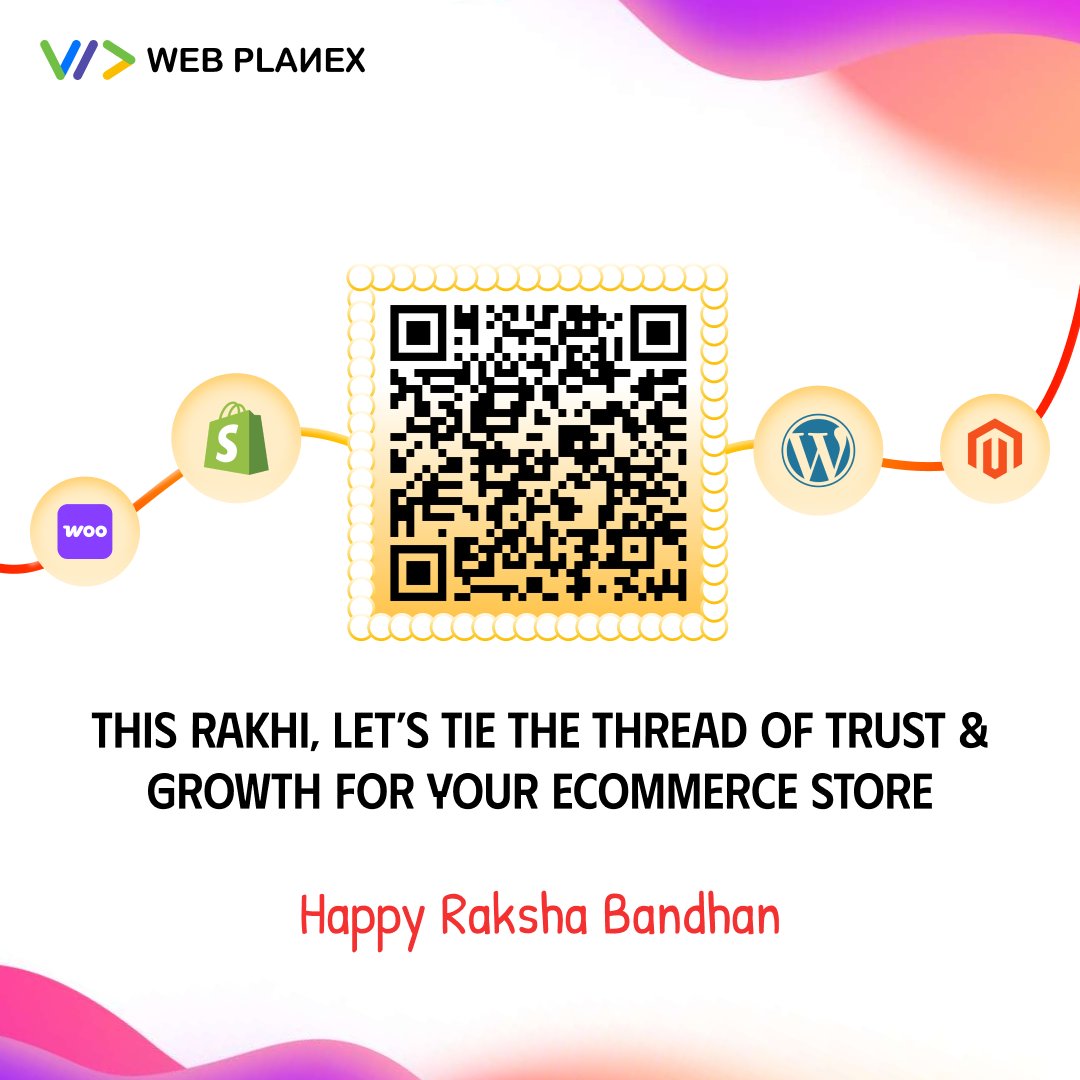 webplanex's tweet image. Stronger together, in every bond we share. 💛
Happy #RakshaBandhan from all of us at WebPlanex.
#CelebratingBonds #WebPlanex