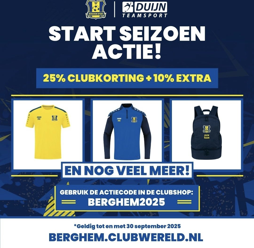 Berghem Sport (@berghemsport) on Twitter photo 