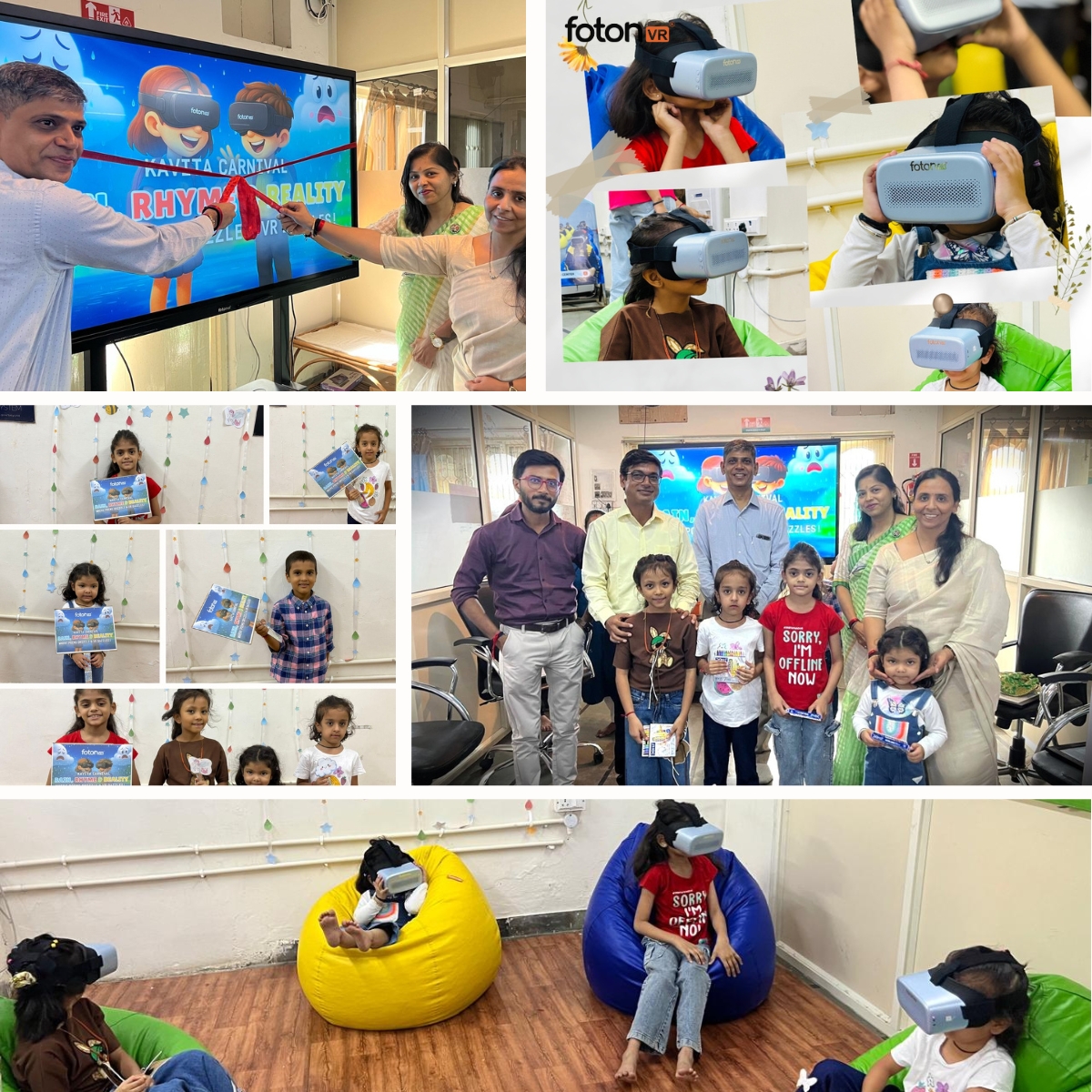 Vijay_Patan's tweet image. Every rhyme, every melody, every laugh — these moments shape how children experience learning. 

With our new #NurseryRhyme VR content, we’re blending joy with early education to create memories that last.

📽 Watch the celebration: youtu.be/vnmRO0EOXnY?si…

 #ImmersiveEducation