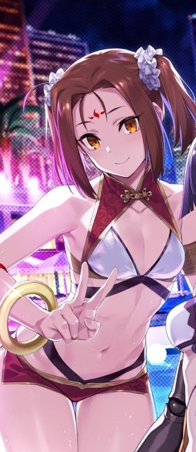 She does in fact have a swimsuit, and she will be wearing it over the summer