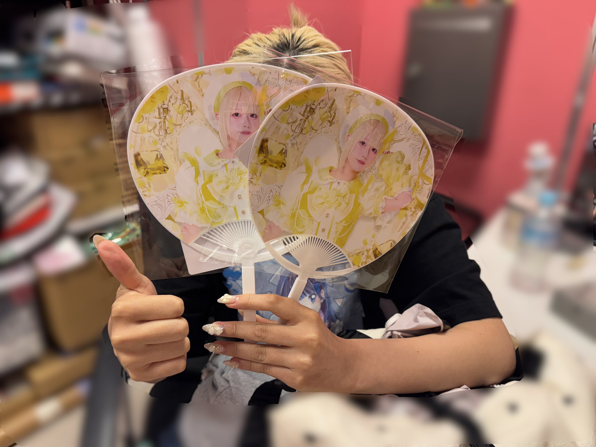 Number_i ALBUM未開封 入会特典ミラー うちわ2枚(別セット売り可) アイドルマスター シンデレラガールズ 公式応援ジャンボうちわ