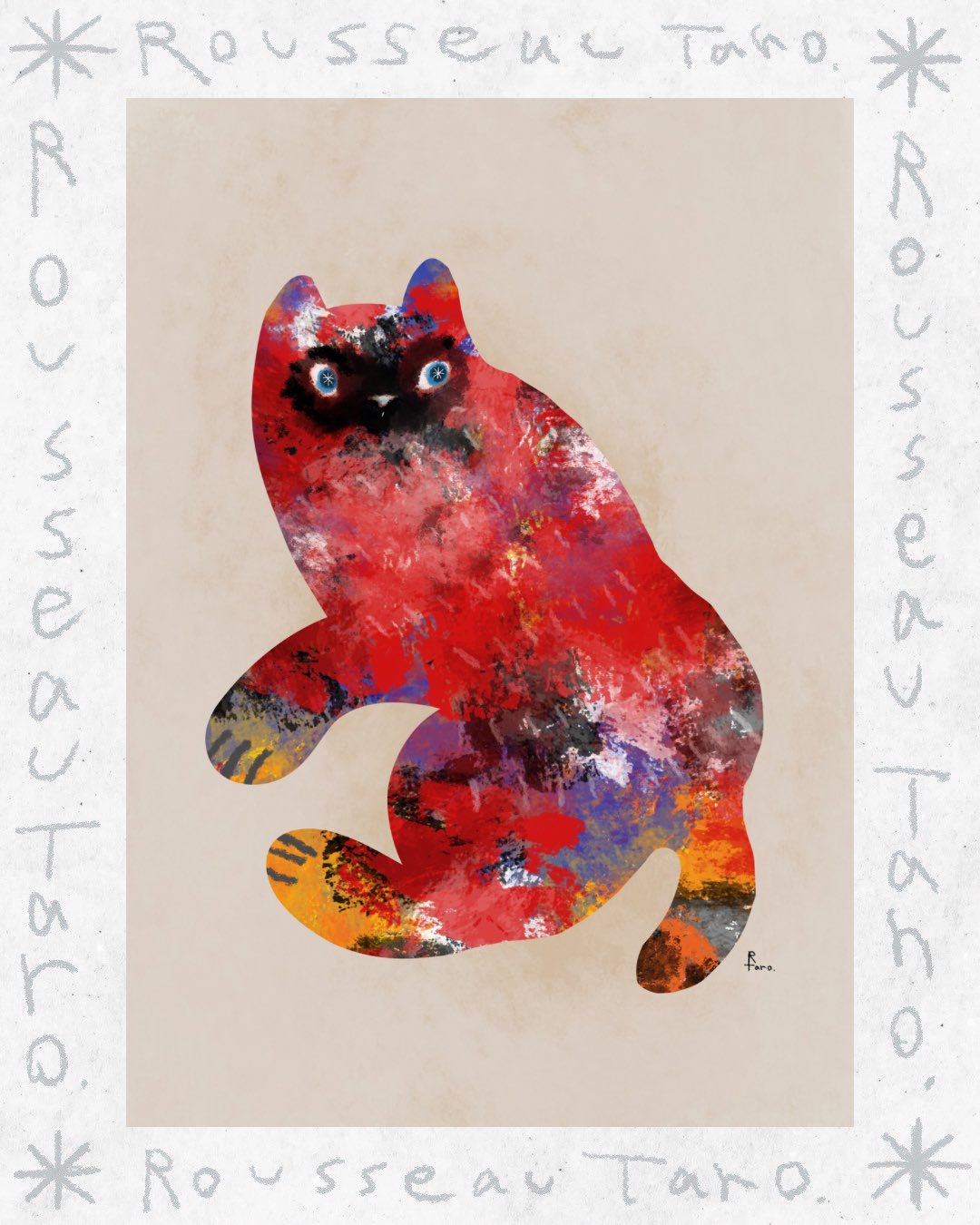 猫　絵画 m47282128697_1.jpg?1722919153