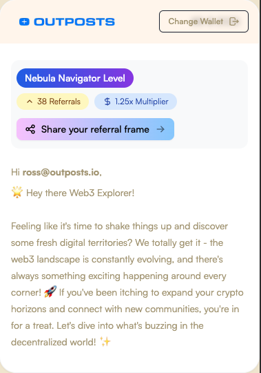 outposts_io's tweet image. friday mood:

digest ✅
doomscroll ❌

just vibes + smart summaries
